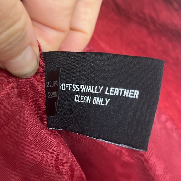 Vintage Guess suede jacket with oversized collar sz S - Picture 9 of 11